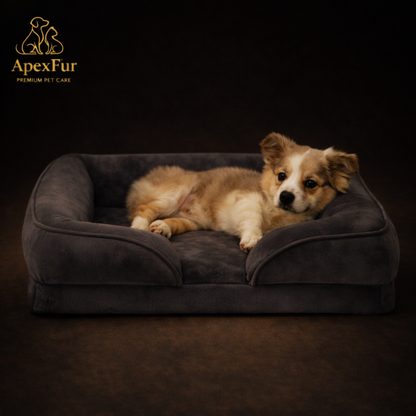 Winter Orthopedic Dog & Cat Bed – Waterproof Washable