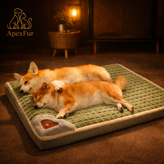 Pet Dog Bed Mat – Detachable Soft House for All Sizes