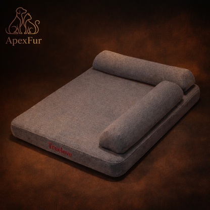 Truelove Orthopedic Pet Bed – Memory Foam with Linen Cover