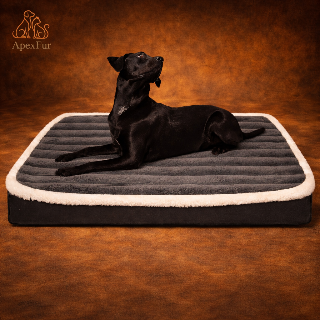 Ultra Plush Orthopedic Dog & Cat Mattress – Removable Cover