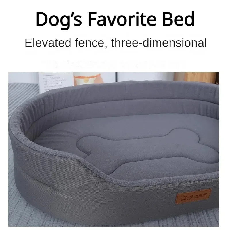 Orthopedic Dog Bed – Fluffy Washable Sofa Cushion