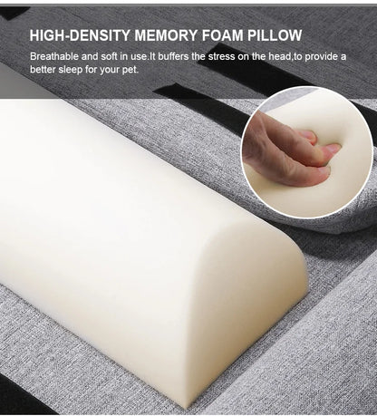 Truelove Orthopedic Pet Bed – Memory Foam with Linen Cover