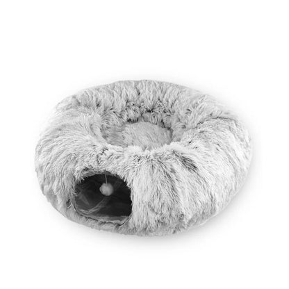 Cat Tunnel Bed – Round Donut Hideaway