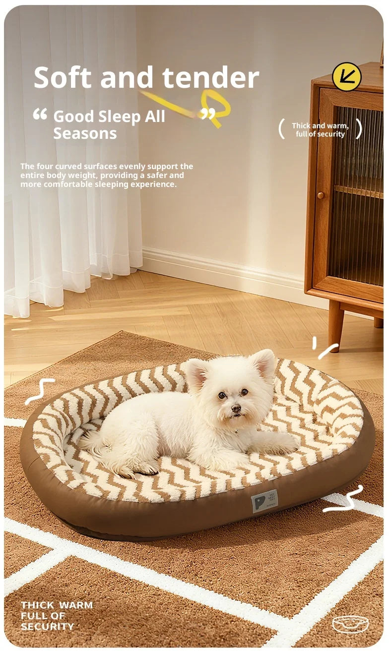 Orthopedic Memory Foam Dog Bed – Waterproof Washable Cover