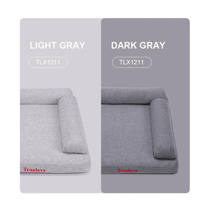Truelove Orthopedic Pet Bed – Memory Foam with Linen Cover