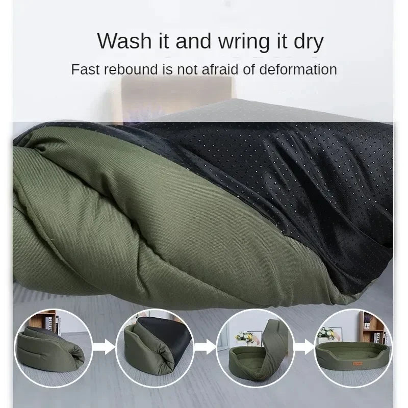 Orthopedic Dog Bed – Fluffy Washable Sofa Cushion