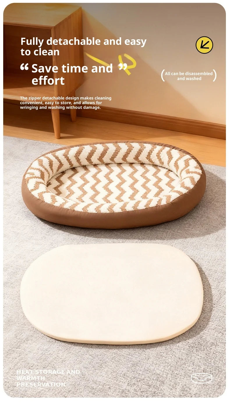 Orthopedic Memory Foam Dog Bed – Waterproof Washable Cover