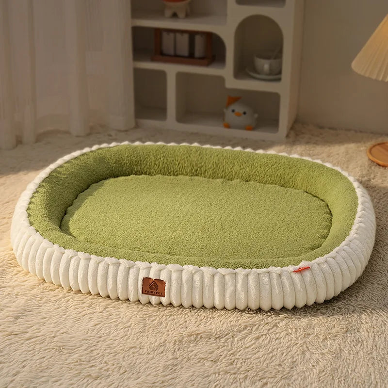 Winter Egg Crate Dog Sofa Bed – Four-Sided Bolster