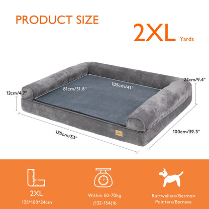 Orthopedic Dog Bed – Extra Large with Washable Cover