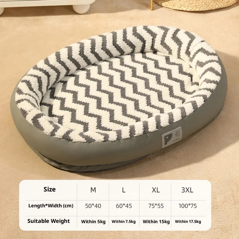 Orthopedic Memory Foam Dog Bed – Waterproof Washable Cover