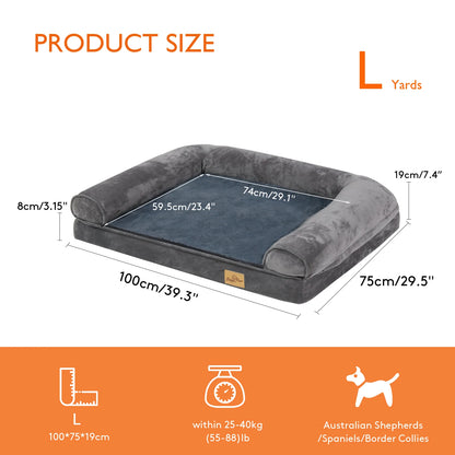 Orthopedic Dog Bed – Extra Large with Washable Cover