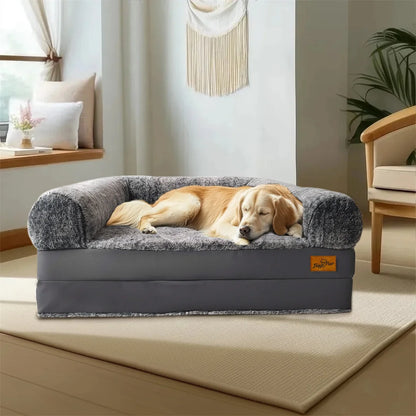Giant Human-Size Dog Bed – 180cm Foldable Orthopedic