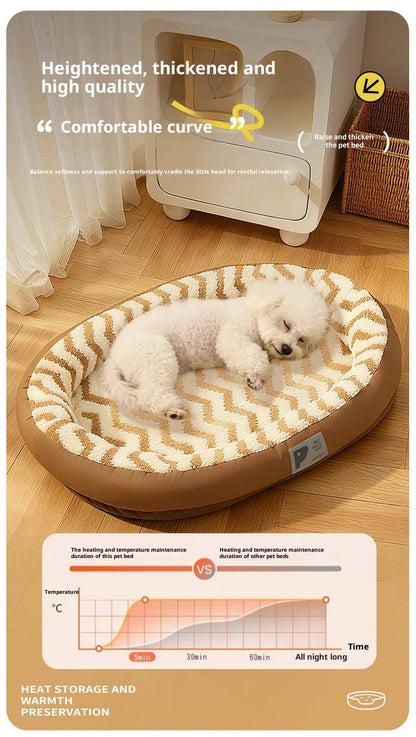 Orthopedic Memory Foam Dog Bed – Waterproof Washable Cover
