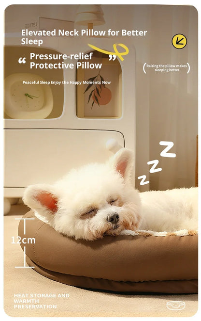 Orthopedic Memory Foam Dog Bed – Waterproof Washable Cover