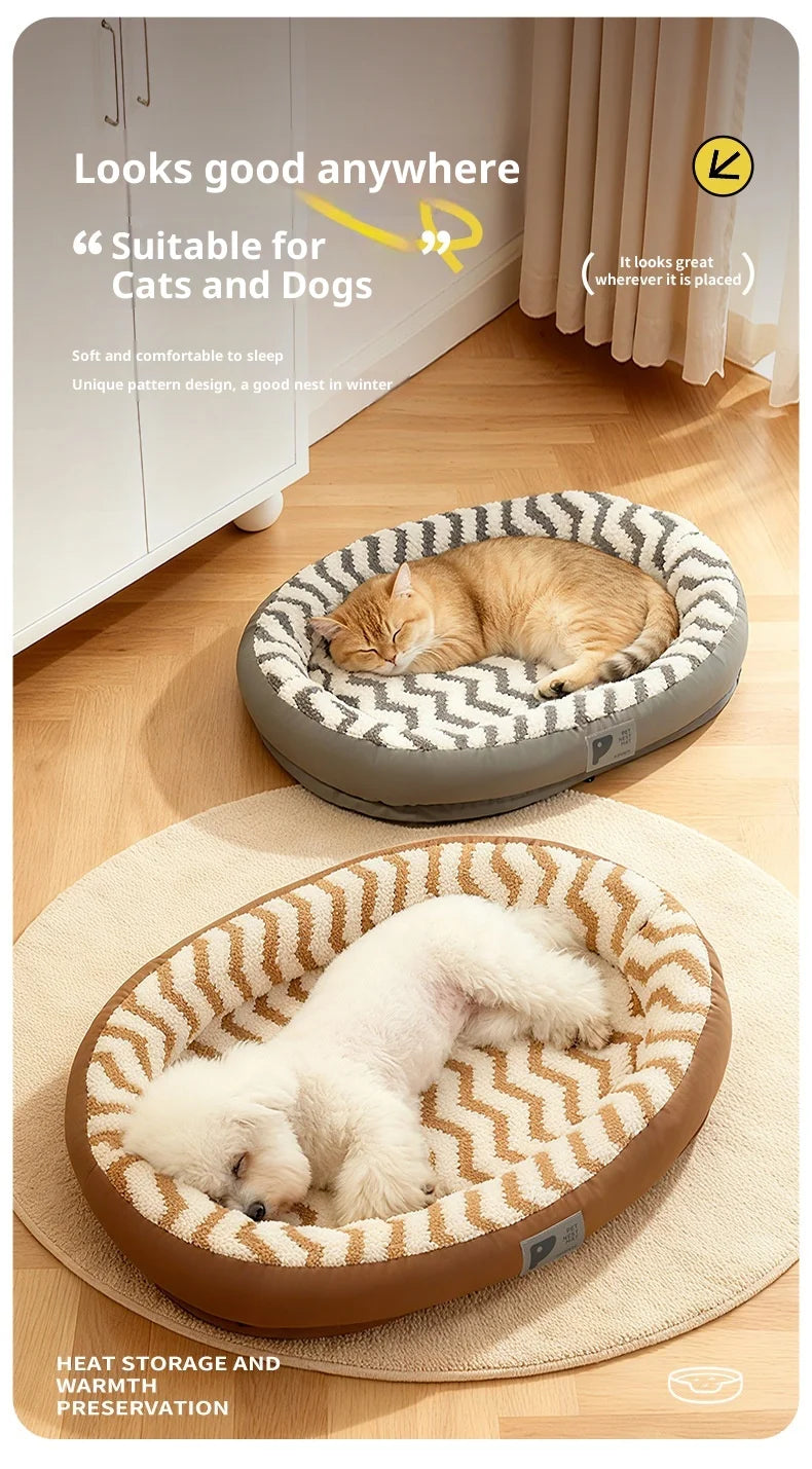 Orthopedic Memory Foam Dog Bed – Waterproof Washable Cover