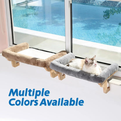 Cat Window Perch – Orthopedic Hammock with Bolster