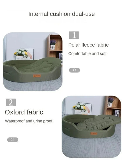 Orthopedic Dog Bed – Fluffy Washable Sofa Cushion