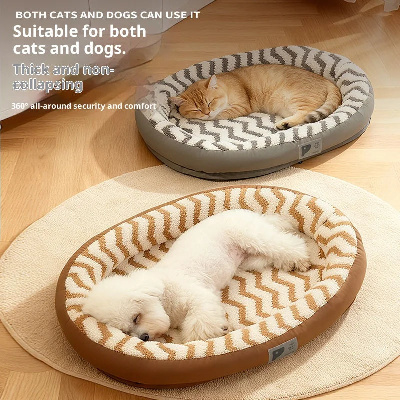 Orthopedic Memory Foam Dog Bed – Waterproof Washable Cover
