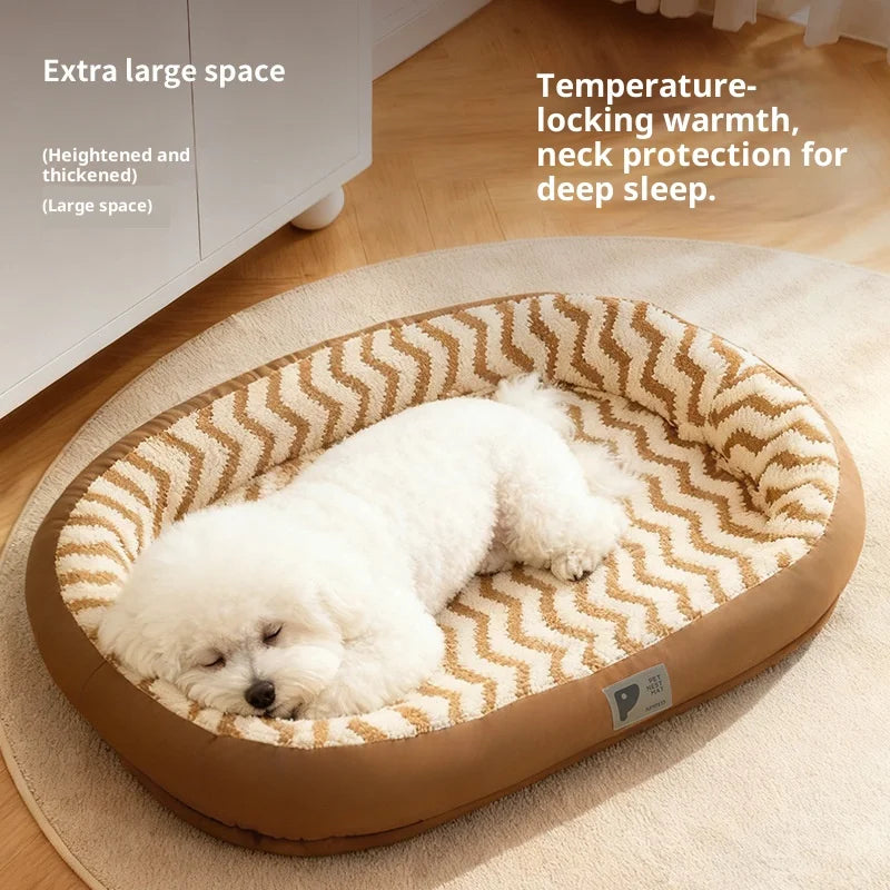 Orthopedic Memory Foam Dog Bed – Waterproof Washable Cover