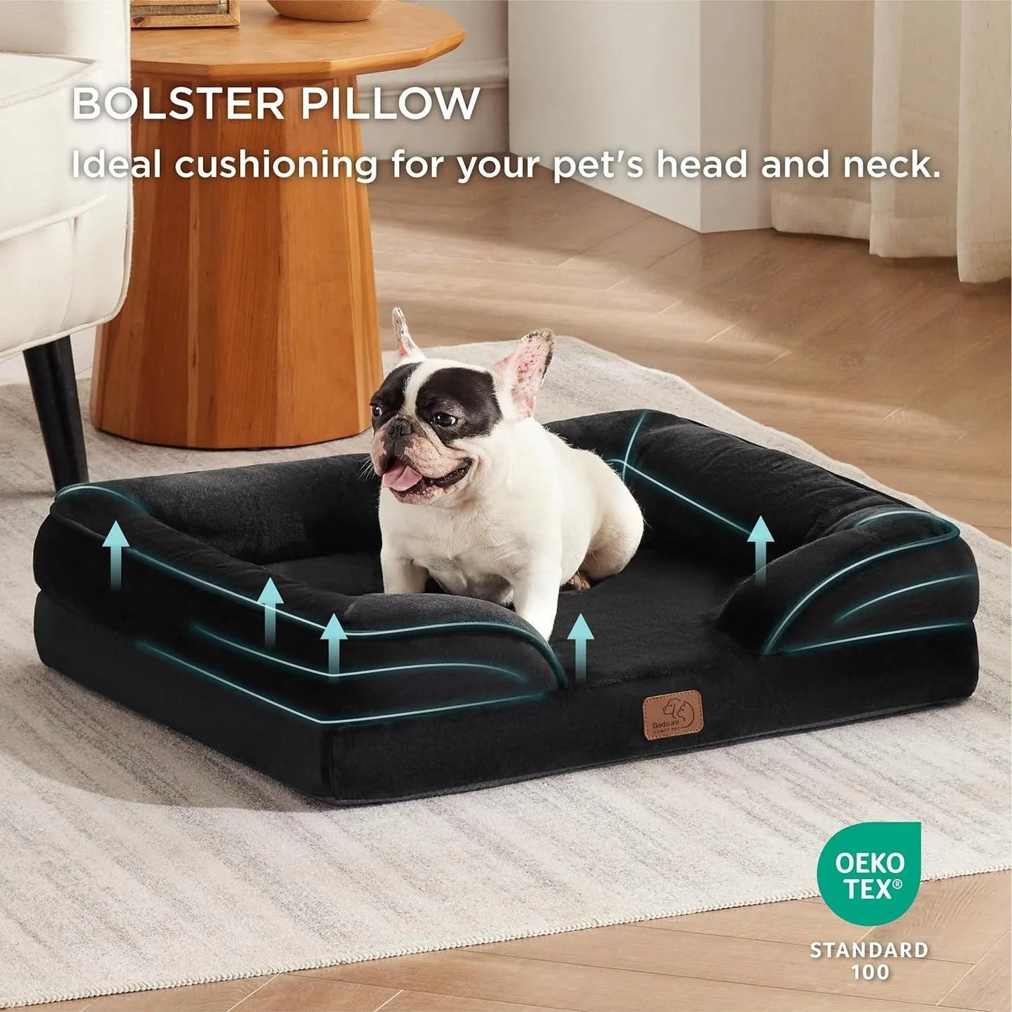 Jumbo Orthopedic Dog Sofa – Waterproof Memory Foam