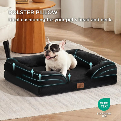 Jumbo Orthopedic Dog Sofa – Waterproof Memory Foam
