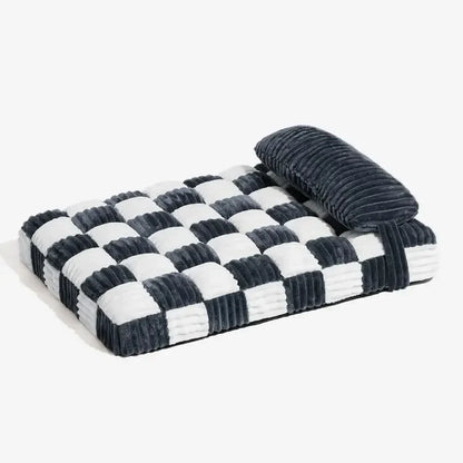 Handmade Plush Dog Bed – Warm Orthopedic Comfort