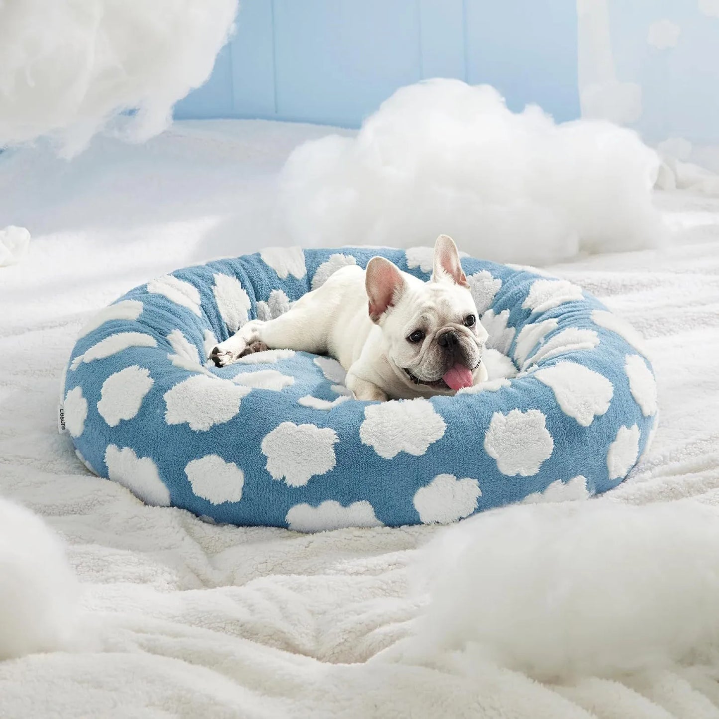 Sky Clouds Dog Bed – Cozy Orthopedic Plush Sofa