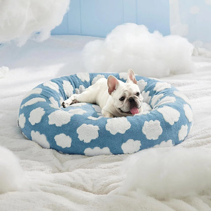 Sky Clouds Dog Bed – Cozy Orthopedic Plush Sofa