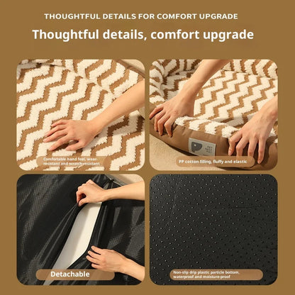 Orthopedic Memory Foam Dog Bed – Waterproof Washable Cover