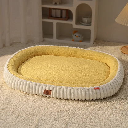 Winter Egg Crate Dog Sofa Bed – Four-Sided Bolster
